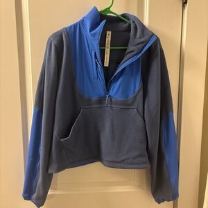 Lululemon Athletica Blue and Gray Jacket